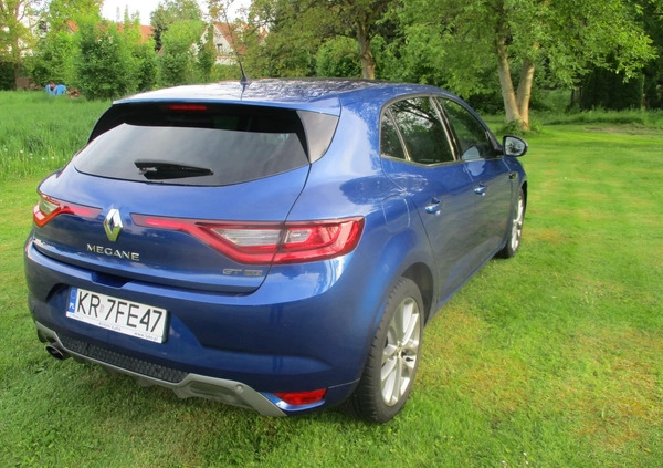 Renault Megane cena 45000 przebieg: 110000, rok produkcji 2017 z Kraków małe 277